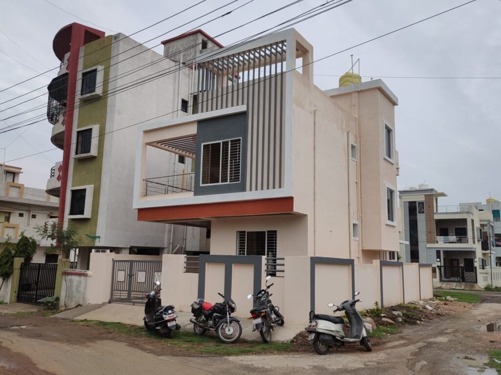 Left Side Elevation - Sagar Developers